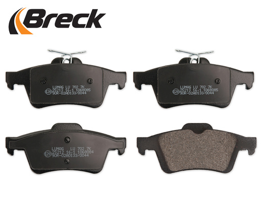 Placute frana BRECK 252120070200